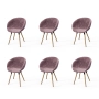 Krzesło KR-502 Ruby Kolory Tkanina Loris 63 Design Italia 2025-2030